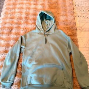 Mint Green Graphic Hoodie